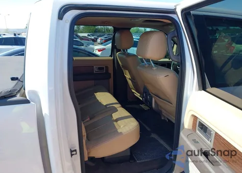 2013 Ford F-150 Lariat из США, поврежденный, VIN 1FTFW1CT4DKE59675